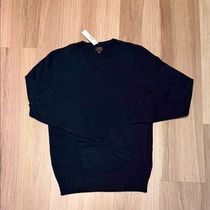New J. Crew Men's Cashmere V-Neck Sweater